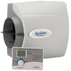 Aprilaire whole-house humidifier and control panel